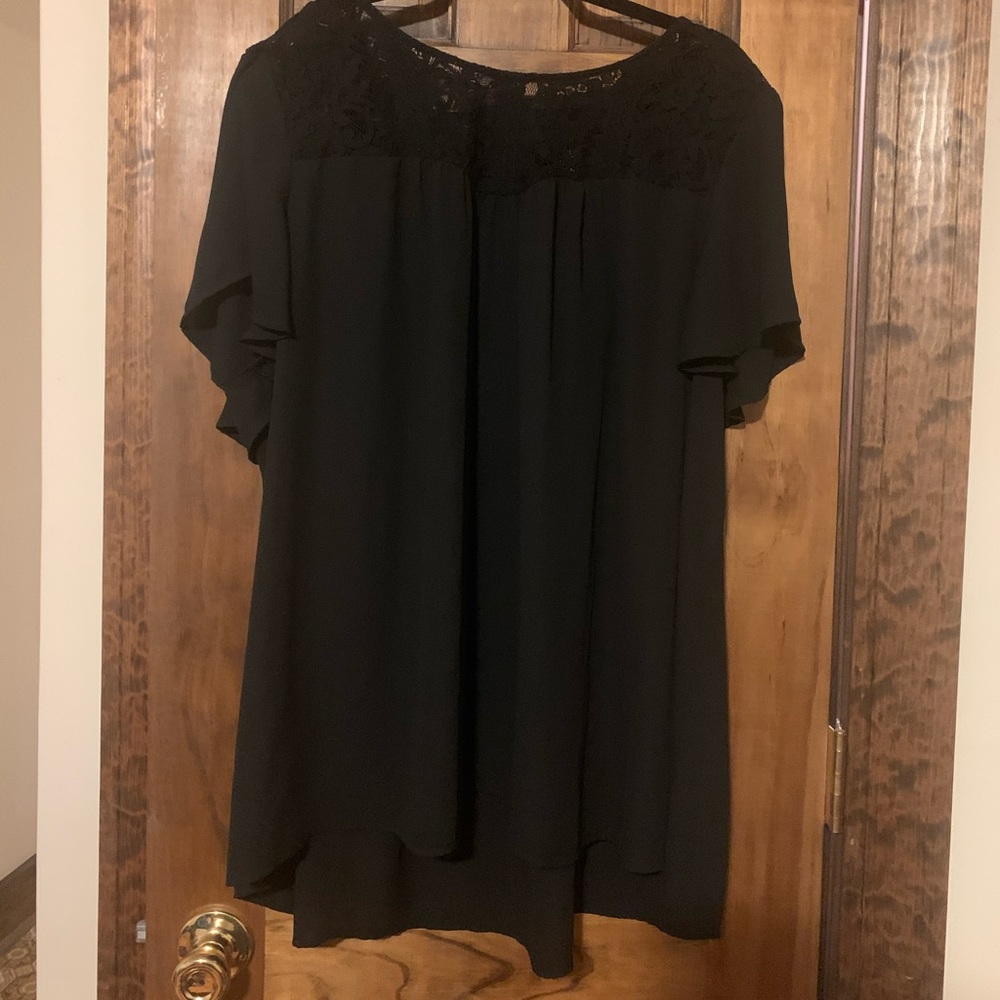 Torrid black blouse